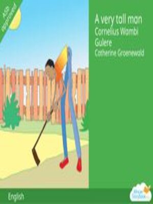 cover image of A Very Tall Man
